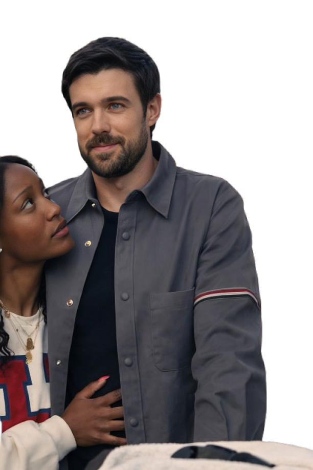 Jack Whitehall Gray Shacket